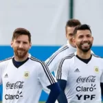 messi And Aguero