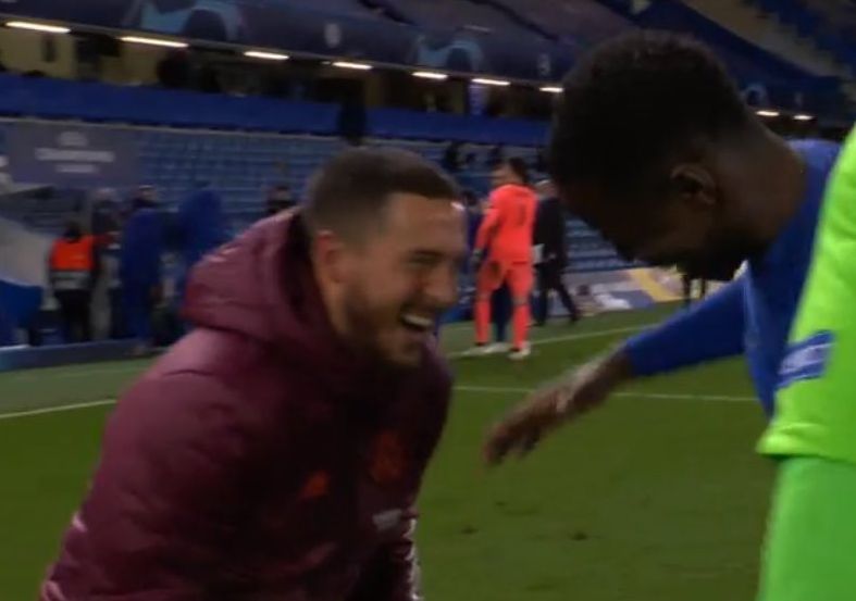 Hazard laughing