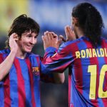 Ronaldinho and messi