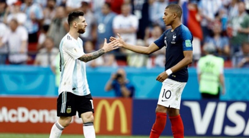 messi And Mbappe