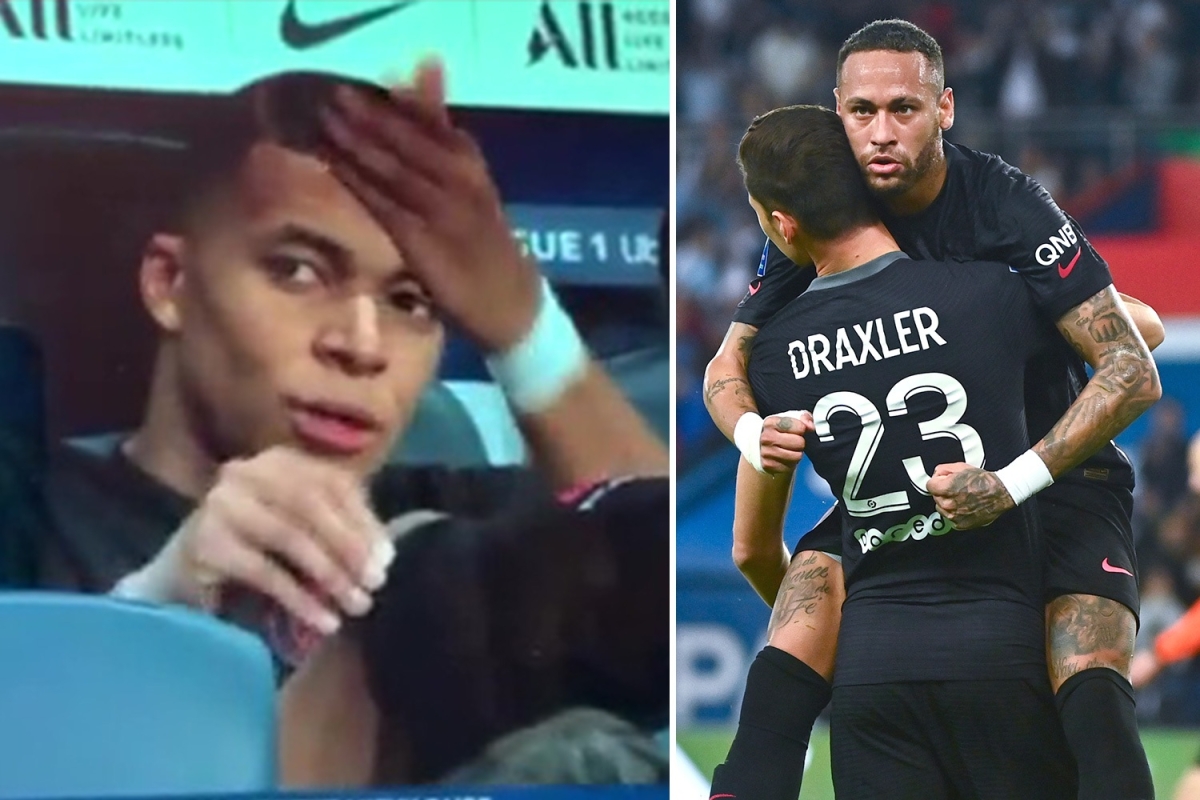 MBAPPE , NEYMAR and DRAXLER