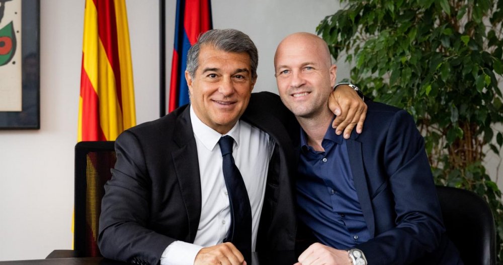 joan laporta and jordi cruyff