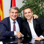 Sergi Barjuan and laporta