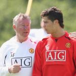 Sir Alex Ferguson and Ronaldo