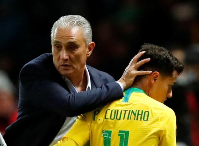 Tite and Coutinho