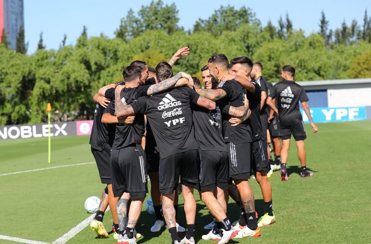 argentina team training