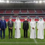 External Affairs Minister of India Dr. S. Jaishankar visited Ahmed bin Ali Stadium at Al Rayyan in Doha. Qatar is hosting FIFA WC 2022 .