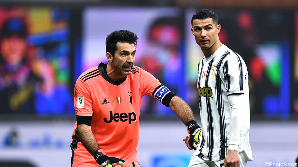 Ronaldo and buffon