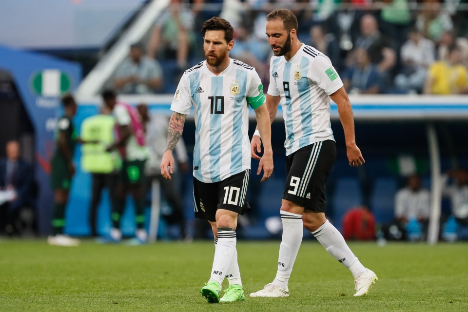 messi and higuain