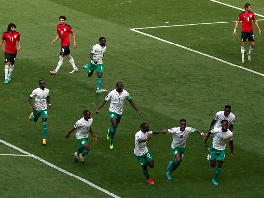 senegal beat egypt