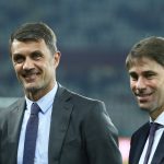 football, Serie A TIM championship 2019-20 TORINO vs MILAN 2-1 in the photo: MALDINI PAOLO WITH MASSARA FREDERIC PUBLICA