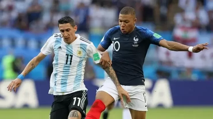 Di maria and mbappe