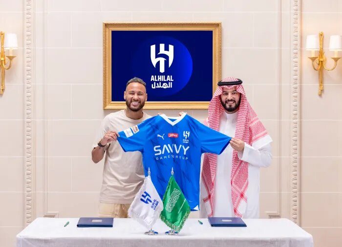 neymar at saudi club al hilal