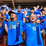 Iceland fans excited to support their team