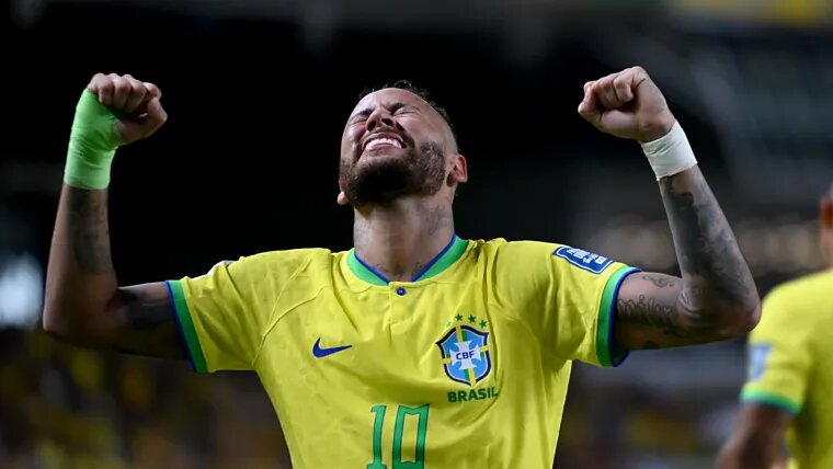 Neymar Brazil goal vs Bolivia