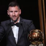 Lionel Messi wins the 2023 Ballon d'Or