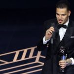 Ederson won the goalkeeper award at The Best FIFA Football Awards